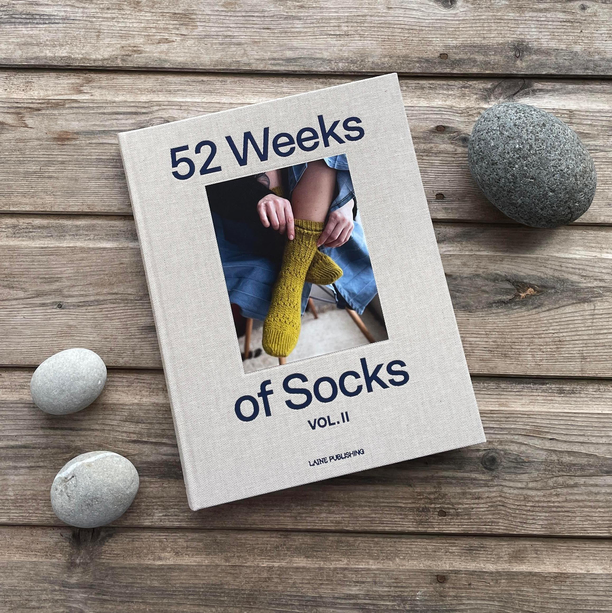 52 weeks of socks vol II by Laine publishing